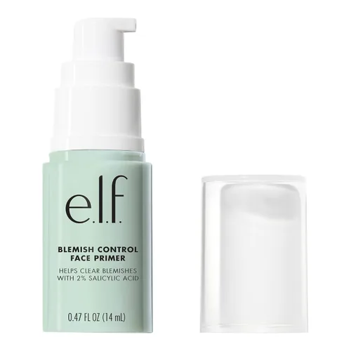 Vista 7 de e.l.f. Imprimación facial para control de imperfecciones, base de maquillaje calmante e hidratante para combatir imperfecciones, agarra