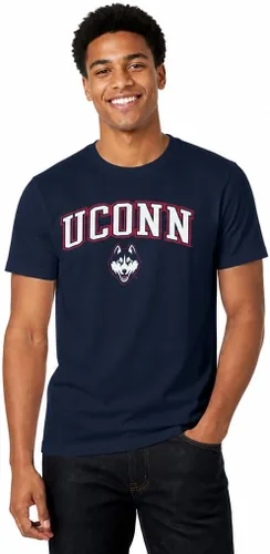 Vista 45 de Campus Colors NCAA - Camiseta de algodón para adulto, unisex, para el día del juego Azul marino
