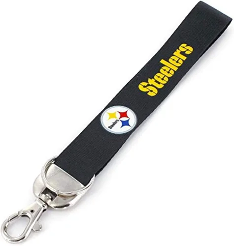 Vista 21 de aminco NFL unisex-adult Deluxe Wristlet Keychain