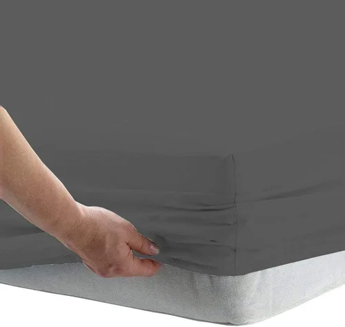 Vista 2 de Sábanas de cama King, juego de sábanas de 4 piezas tamaño King, sábanas de microfibra, sábanas transpirables y refrescantes, sábanas de microfibra