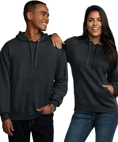 Vista 5 de Fruit of the Loom Eversoft Fleece Hoodies, Pullover & Full Zip, Moisture Wicking & Breathable, Sizes S-4X