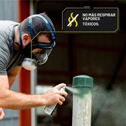 Vista 3 de Parcil Distribution Full Face Respirator with Filter