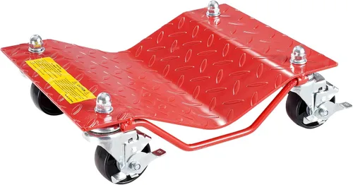 Vista 10 de VEVOR Plataforma con Ruedas, Capacidad de 8000 libras Movedor de Autos de Acero Resistente, Juego de Plataformas con Ruedas para Neumáticos de Auto