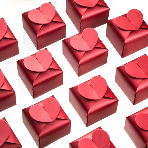 Vista 20 de AWELL Caja de dulces de regalo negra con puntos dorados a granel de 2 x 2 x 2 pulgadas con cinta para recuerdos de fiesta, puntos dorados, paquete