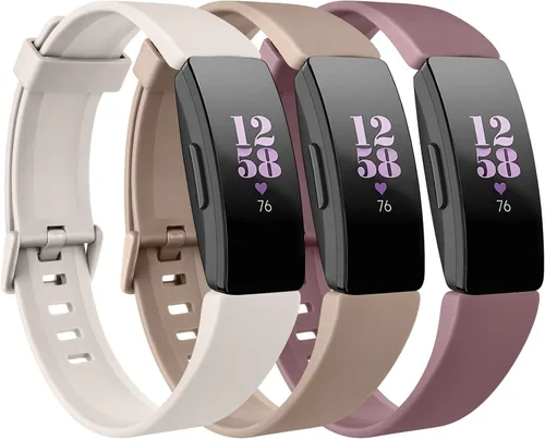 Vista 10 de Paquete de 3 correas de repuesto compatibles con Fitbit Inspire HR/Fitbit Inspire/Fitbit Ace 2/Fitbit Inspire 2, accesorio ajustable, pulsera