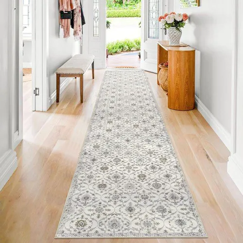 Vista 34 de KILOCOCO Alfombra marroquí pequeña, de 2 x 3 pies, color negro/dorado, súper suave, lavable, para interiores, vintage, lavable, antideslizante