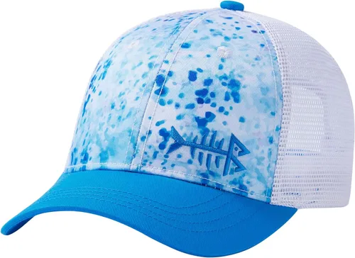 Vista 28 de BASSDASH Altimate Gorro de Pesca con Espalda de Malla para Hombres y Mujeres Gorra de Béisbol Camionero Ajustable