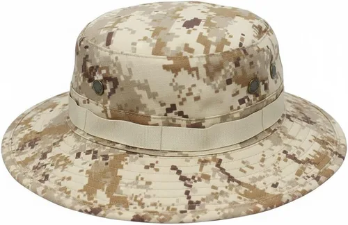 Vista 21 de Sombreros de sol para hombres y mujeres, sombrero de cubo UPF 50+, sombrero Boonie plegable, protección UV, senderismo, playa, pesca, safari