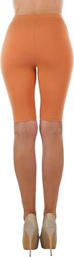 Vista 2 de ToBeInStyle Pantalones cortos de mezcla de algodón y elastano de 21 pulgadas para mujer
