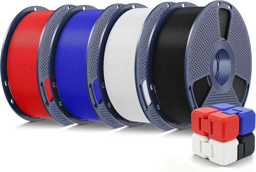 Vista 47 de SUNLU Filamento PETG 2.0, filamento de impresora 3D, color blanco hueso 2.2 lbs Bone White