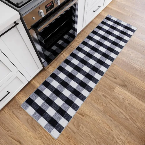 Vista 21 de Ottomanson Alfombras de 5 x 6 pies 6 pulgadas para sala de estar, alfombra de área para dormitorio, antideslizante, duradera y grande para zonas