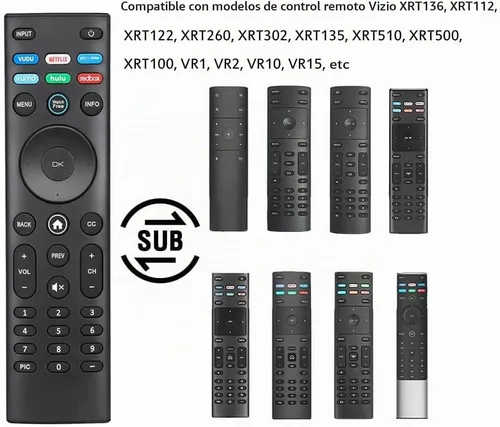 Vista 4 de Mando a distancia universal XRT140 compatible con todos los televisores