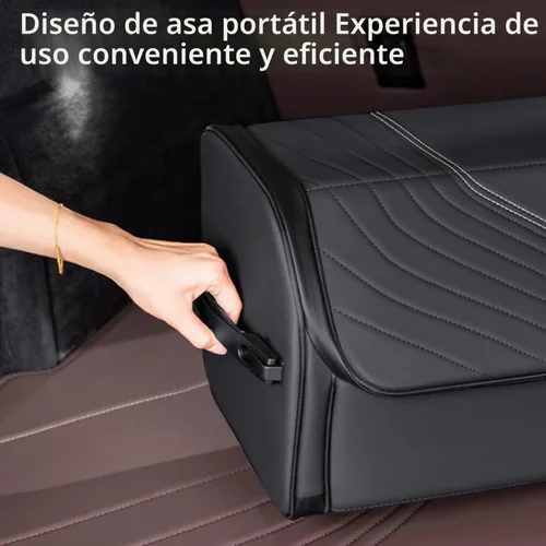 Vista 3 de TOPABYTE Organizador de maletero de coche con capacidad de tapa, bolsa