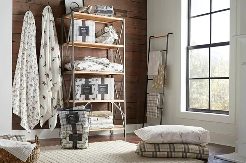 Vista 15 de Eddie Bauer Flannel Collection - Juego de sábanas de algodón, preencogido y cepillado para mayor suavidad, comodidad y sensación de calidez