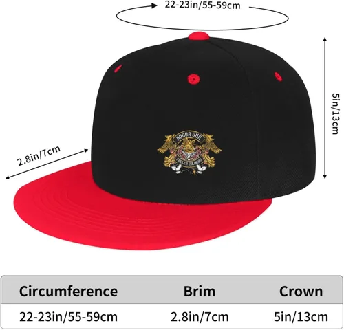Vista 6 de Angels Salute Our Fallen Soldiers Snapback Hats for Men Women Hat Baseball Cap Flat Bill Visor White Hat