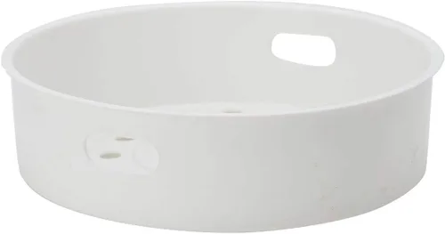 Vista 4 de YiZYiF Cesta de vapor de plástico para cocinar arrocera y calentador de utensilios de cocina, color marfil, 3L
