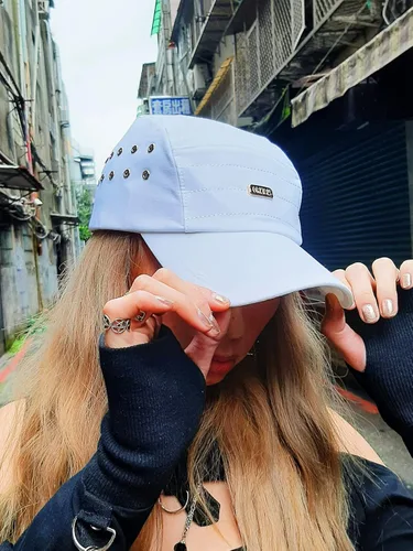 Vista 6 de FK FORKICKS Gorra de béisbol lavable a rayas para hombre y mujer, Negro