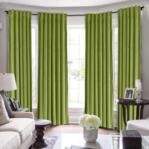 Vista 16 de ChadMade BIRKIN Collection juego de 2 cortinas mates de terciopelo de 50 pulgadas de ancho x 63 pulgadas de largo