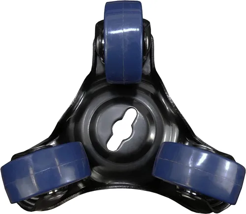 Vista 4 de Shepherd Hardware Plataforma móvil triangular, capacidad de 250 lb, giro de 360°, para mover muebles pesados, electrodomésticos, sofá, gabinete