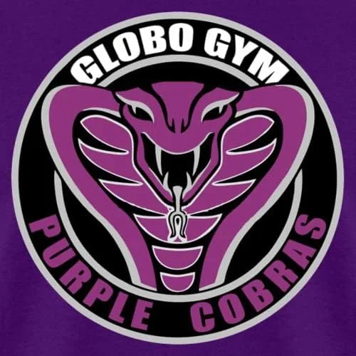 Vista 2 de Spreadshirt Globo Gym - Disfraz de cobras moradasdivertida camiseta de Halloween para hombre