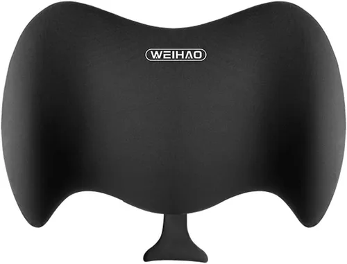 Vista 15 de Almohada de apoyo lumbar, almohada lumbar de espuma viscoelástica para aliviar el dolor de espalda, almohada lumbar ergonómica aerodinámica