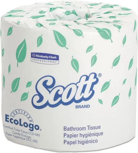 Vista 9 de Scott 1000 hojas por rollo, 8 rollos de papel higiénico, papel de baño