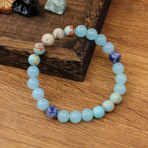 Vista 6 de LINGYUAN Pulseras de buena suerte para mujeres y hombres, inspiradoras de amor de la suerte, pulsera atractiva de sanación energética, pulsera