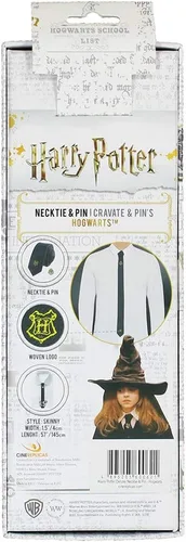 Vista 4 de Cinereplicas Harry Potter - Corbata Deluxe Hogwarts - Licencia Oficial, Negro