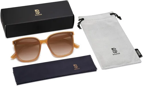 Vista 6 de SOJOS Gafas de sol para mujeres y hombres SJ2157