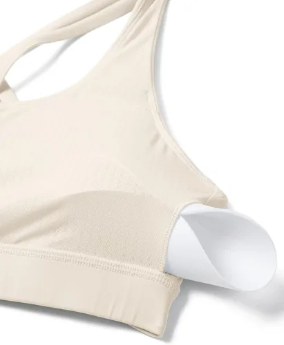 Vista 6 de CRZ YOGA - Top deportivo con tirantes delgados para mujer, brasier deportivo acolchado para yoga, entrenamiento y fitness, con espalda cruzada