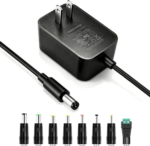 Vista 8 de Adaptador de CA de alimentación 9V 2A para router/juguetes/altavoz