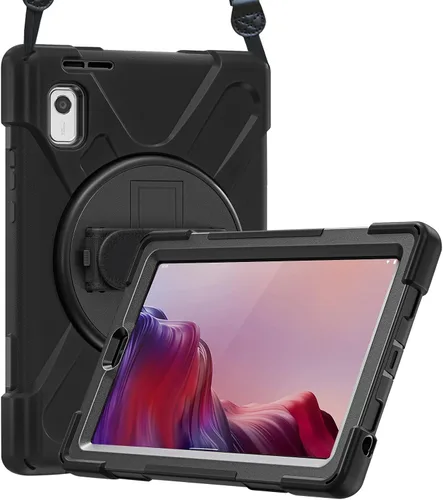 Vista 9 de ProCase Funda Lenovo Tab K10 de 10.3 pulgadas 2021 / M10 FHD Plus (2ª generación 2020), resistente a prueba de golpes, con soporte giratorio