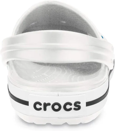 Vista 5 de Crocs Zuecos Crocband para hombre y mujer, Blanco