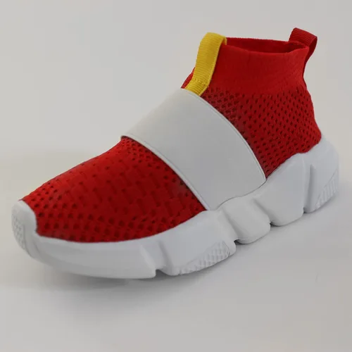 Vista 2 de Sonik Zapatos para niños, zapatos sónicos para niños y niñas, ligeros y transpirables Sonik tenis para correr y caminar, tallas para niños pequeños