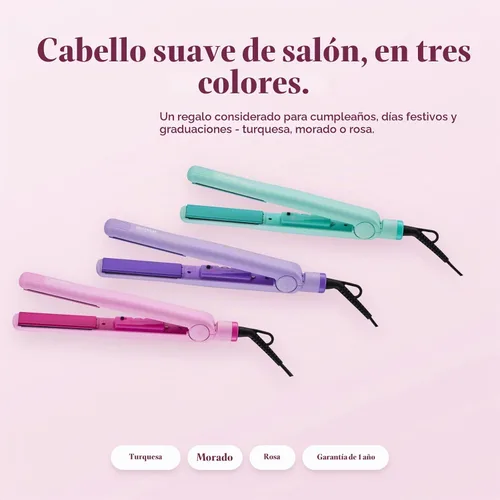 Vista 11 de IZUTECH BTX450 One Inch Styler Algodón Rosa