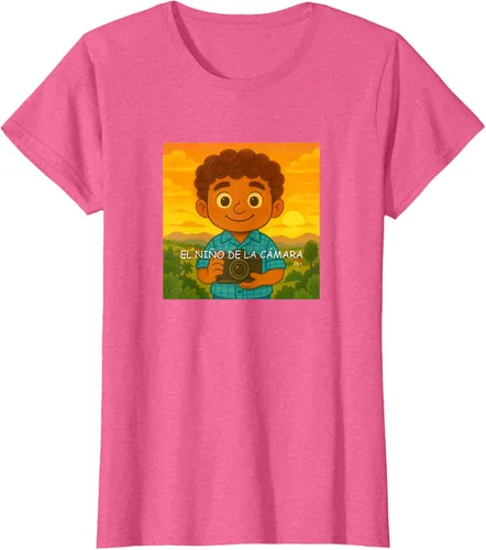 Vista 99 de Camiseta El Niño de la Cámara – Diseño Oficial del Cuento Ilustrado