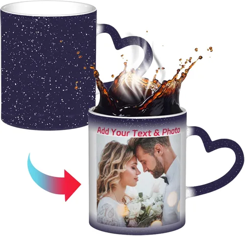 Vista 20 de Tazas de café con foto personalizada, taza de café personalizada con imagen, tazas personalizadas, regalos para hombres y mujeres