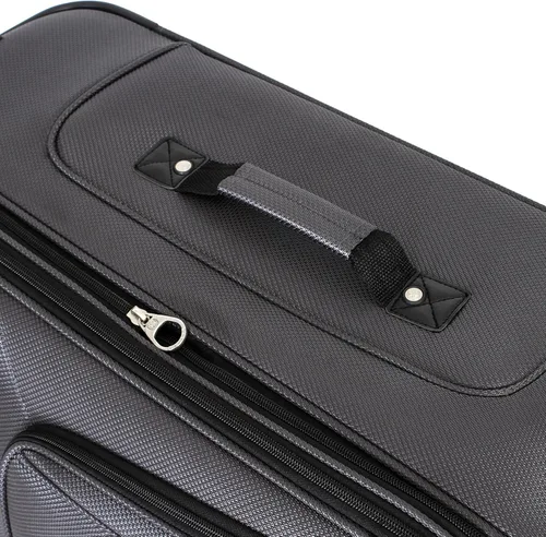 Vista 6 de SwissGear Gris oscuro 3 Piece Set 212527 Equipaje Sion Softside con ruedas giratorias