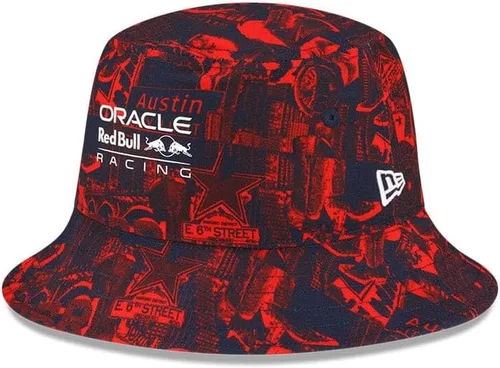 Vista 2 de F1 Red Bull Racing Edición Especial Austin GP Sombrero de pescador Rojo, Rojo