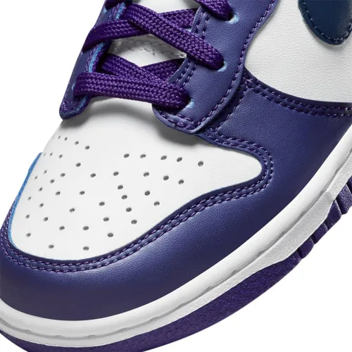 Vista 8 de Nike Youth Dunk High GS DH9751-100 Electro Púrpura Midnght Navy