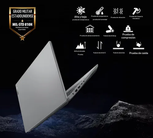 Vista 5 de Lenovo Laptop Computer V15, AMD Ryzen 5 7520U, 8 GB de RAM, SSD de 512 GB