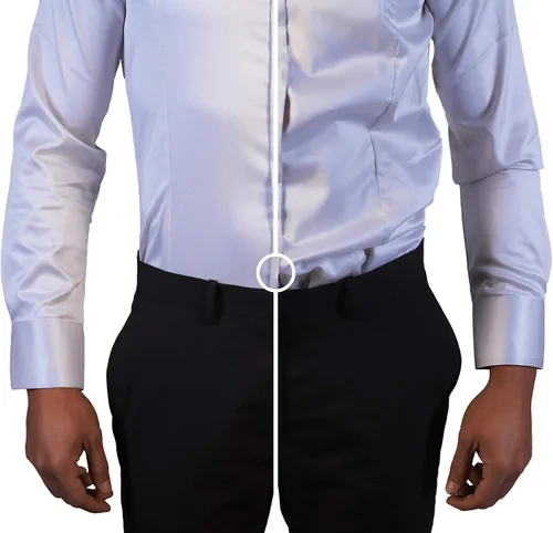 Vista 7 de Soportes NV mejorados 2.0, con cierres mejorados soportes de camisa premium, ligas de camisa, tuckers de camisa para hombre