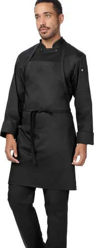 Vista 3 de Chef Works Delantal con peto sostenible unisex, talla única