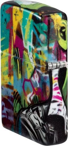 Vista 9 de Zippo Encendedor Gasolina 540 Color Punk Zombie 60007395 Sin Llenar