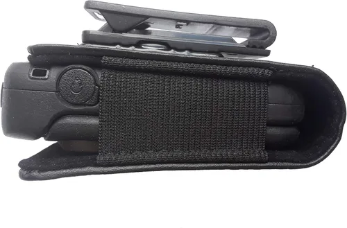 Vista 3 de Funda de piel resistente con clip de pellizco que gira para Kyocera Dura XV LTE y DuraXV Flip Phone