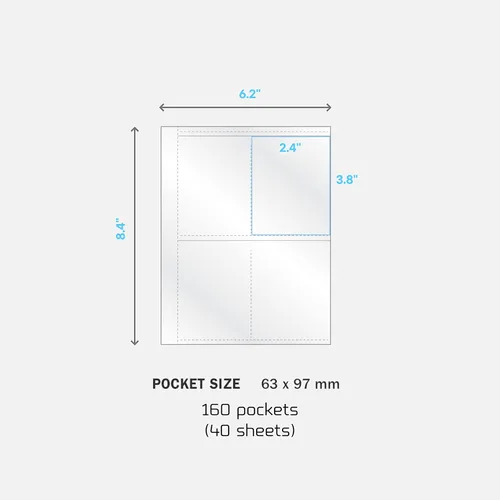Vista 6 de Álbum de fotos estético simple y encantador coreano de tapa dura para tarjetas fotográficas kpop, polos, polaroides, tarjetas de visita, tarjetas