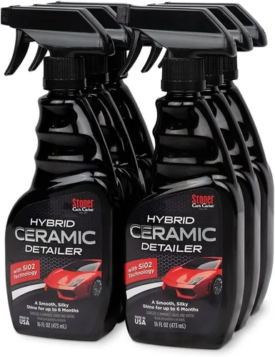 Vista 10 de Stoner Car Care 92303 - Detallador híbrido de cerámica – Tecnología SiO₂ para un brillo sedoso y suave, mejora y protege la pintura exterior hasta 6
