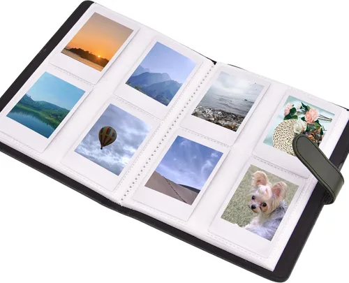 Vista 2 de Sunmns - Kit de accesorios para álbum Instax Mini, color negro
