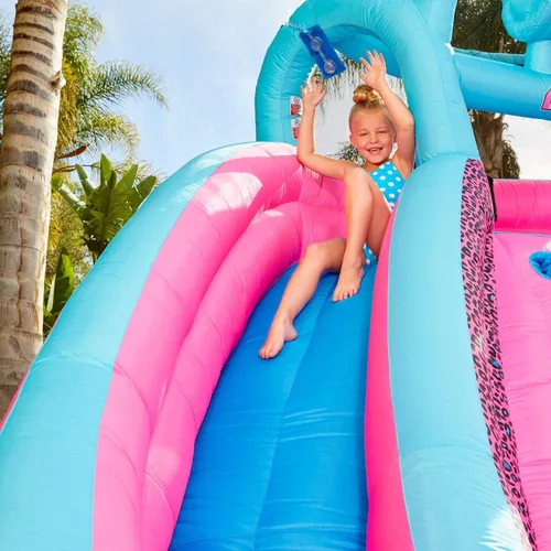 Vista 6 de L.O.L. Surprise Tobogán Acuático Inflable River Race con Soplador