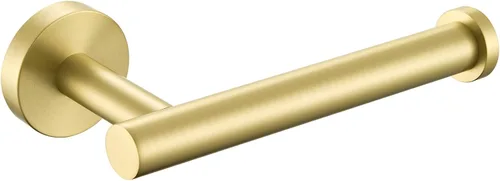 Vista 10 de Portarrollos para papel higiénico, APLusee colgador de acero inoxidable de medio abierto redondo, almacenamiento de pared para baño o cocina